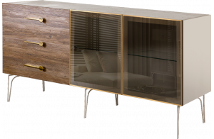 Комод для гостиной Богемия Вуд (Bogemia Wood) БМКМ-4(Wo)[5]